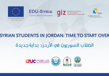 EDU-SYRIA and GIZ Conference: “SYRIAN STUDENTS IN JORDAN: TIME TO START OVER”