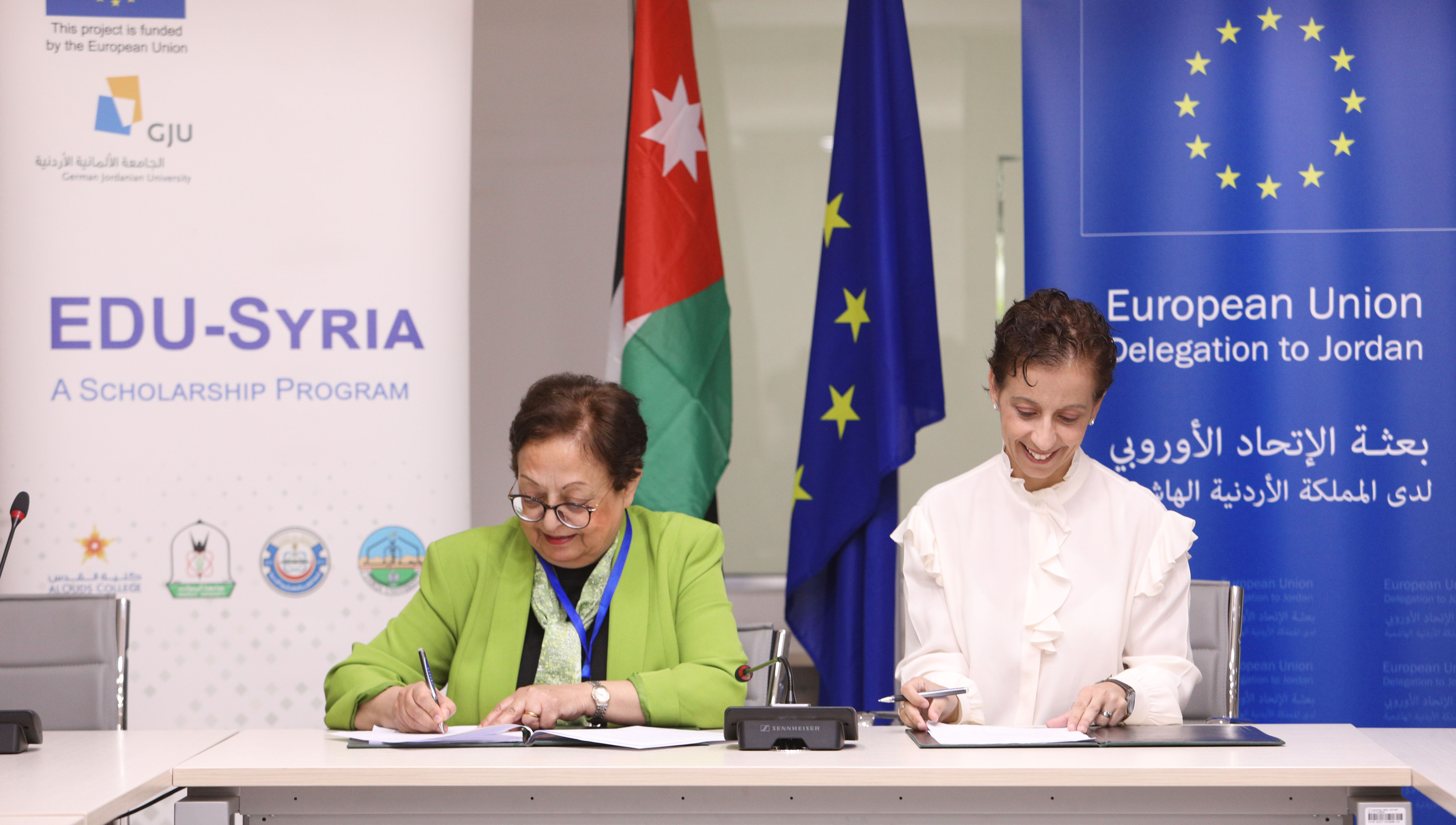 EU signs €15 million grant to support Syrian refugees and vulnerable Jordanians access to higher education